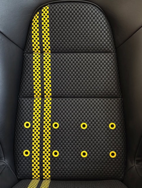 Woven Leather Seat Inserts